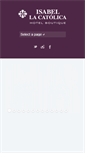 Mobile Screenshot of hotelisabellacatolica.com